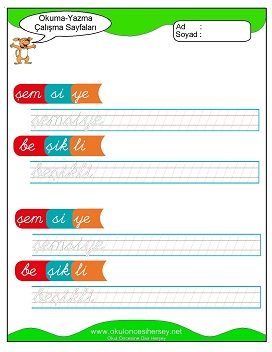 öbüşzç Grubu Çalışma Sayfaları